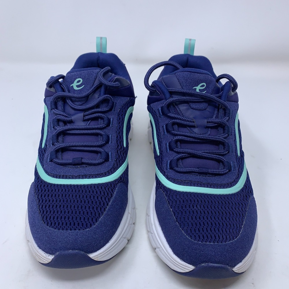 Easy Spirit Womens 6.5W Blue White Denise Austine Semilla 518 F24 Sneaker Shoes